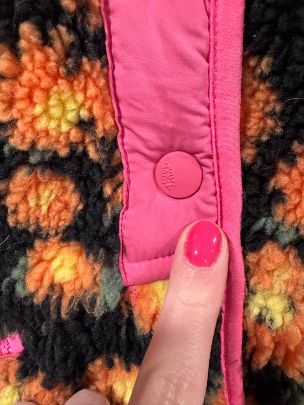 Free People Movement Rocky Ridge Jacket in Pink Daisy Floral Print - Picture 2 of 7